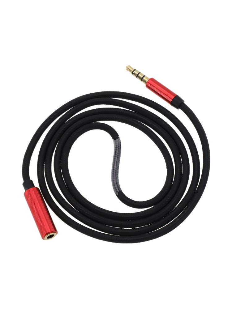 Reliable Signal Transmission 3 5mm Extension Cable with Microphone Support - Photo 23/36