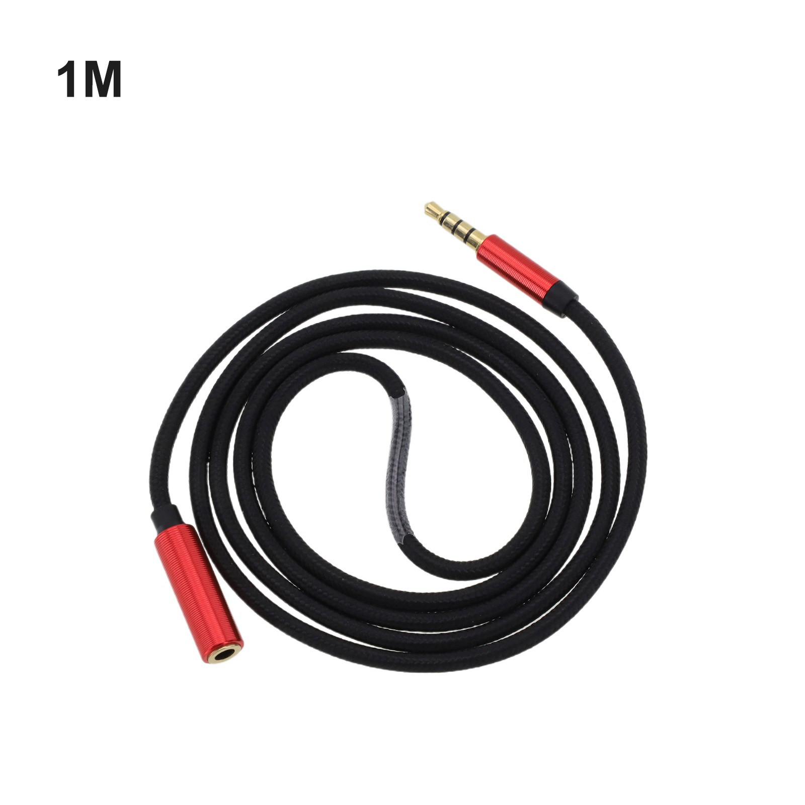 Reliable Signal Transmission 3 5mm Extension Cable with Microphone Support - Photo 24/36