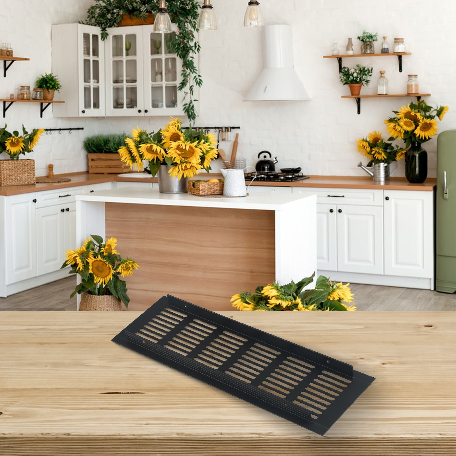 Air Vent Grille Ducting Ventilation Cover For Cabinets/Wardrobes Aluminum Alloy - Picture 44 of 82