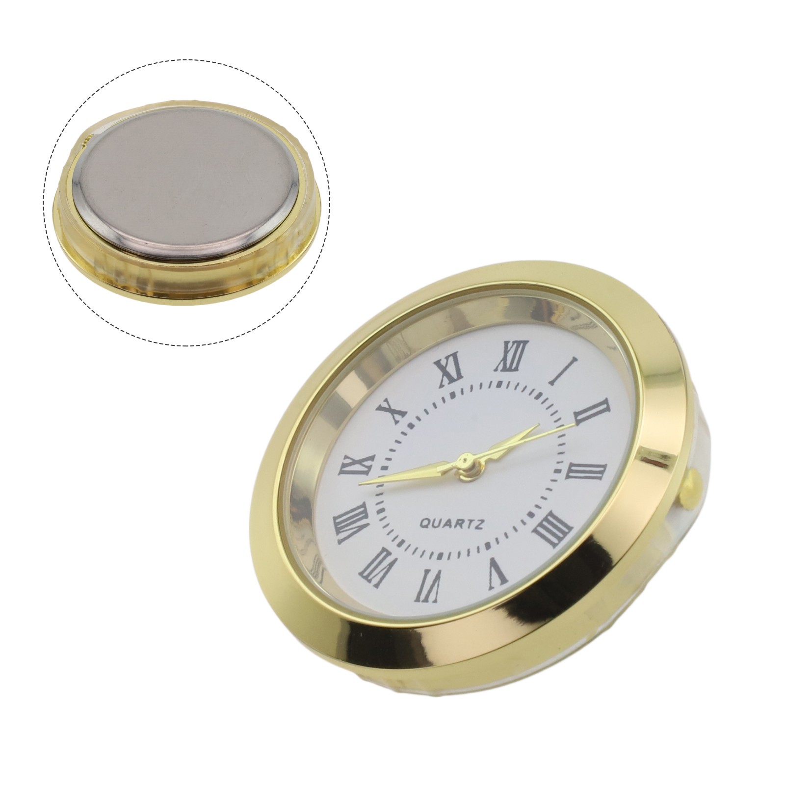 Unique Clock Crafts Made Easy with Small Round Clock Quartz Movement Insert - Picture 29 of 57