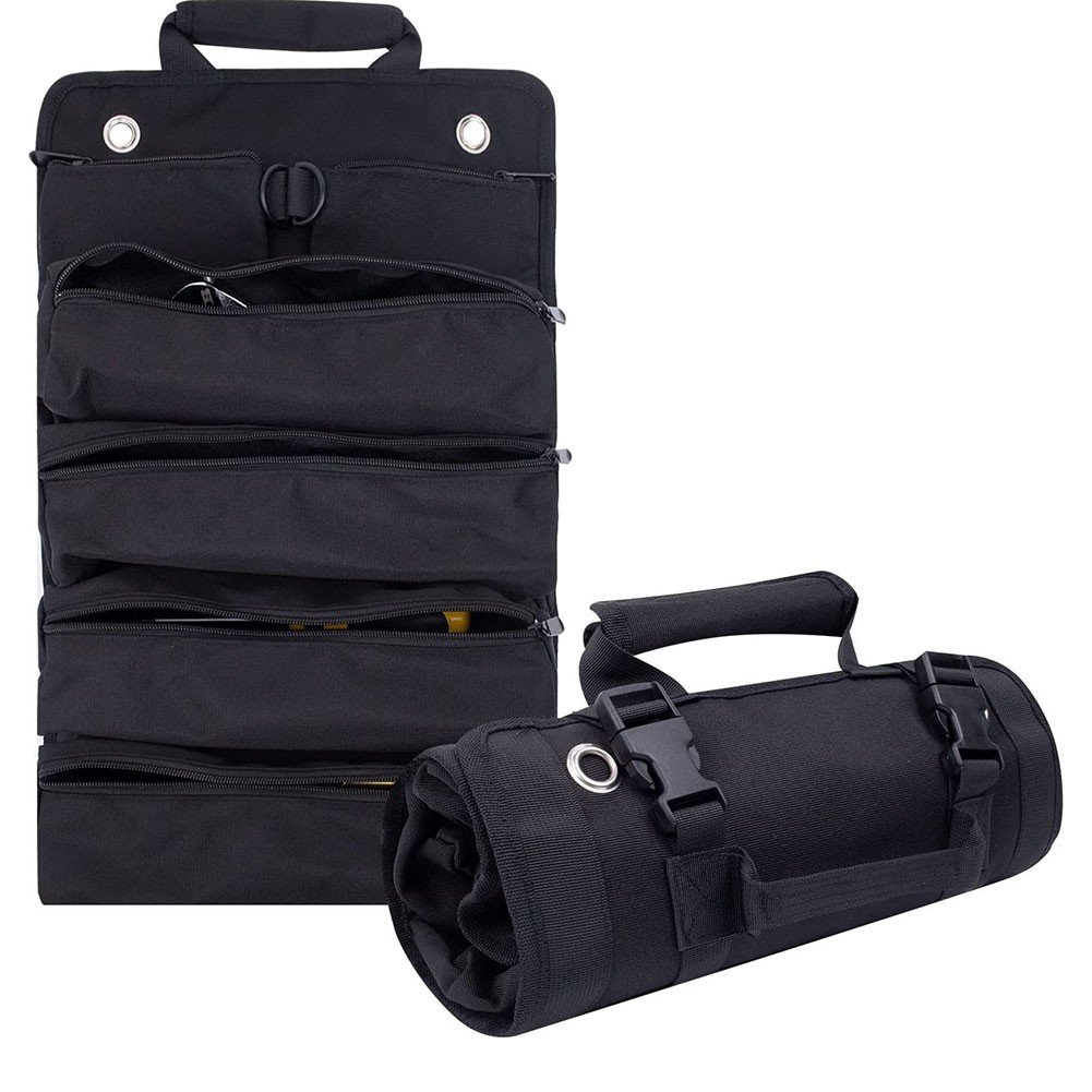 Mechanic Tool Bag Tool Organizer Tool Roll Up Bag Long-lasting Performance - Picture 29 of 30