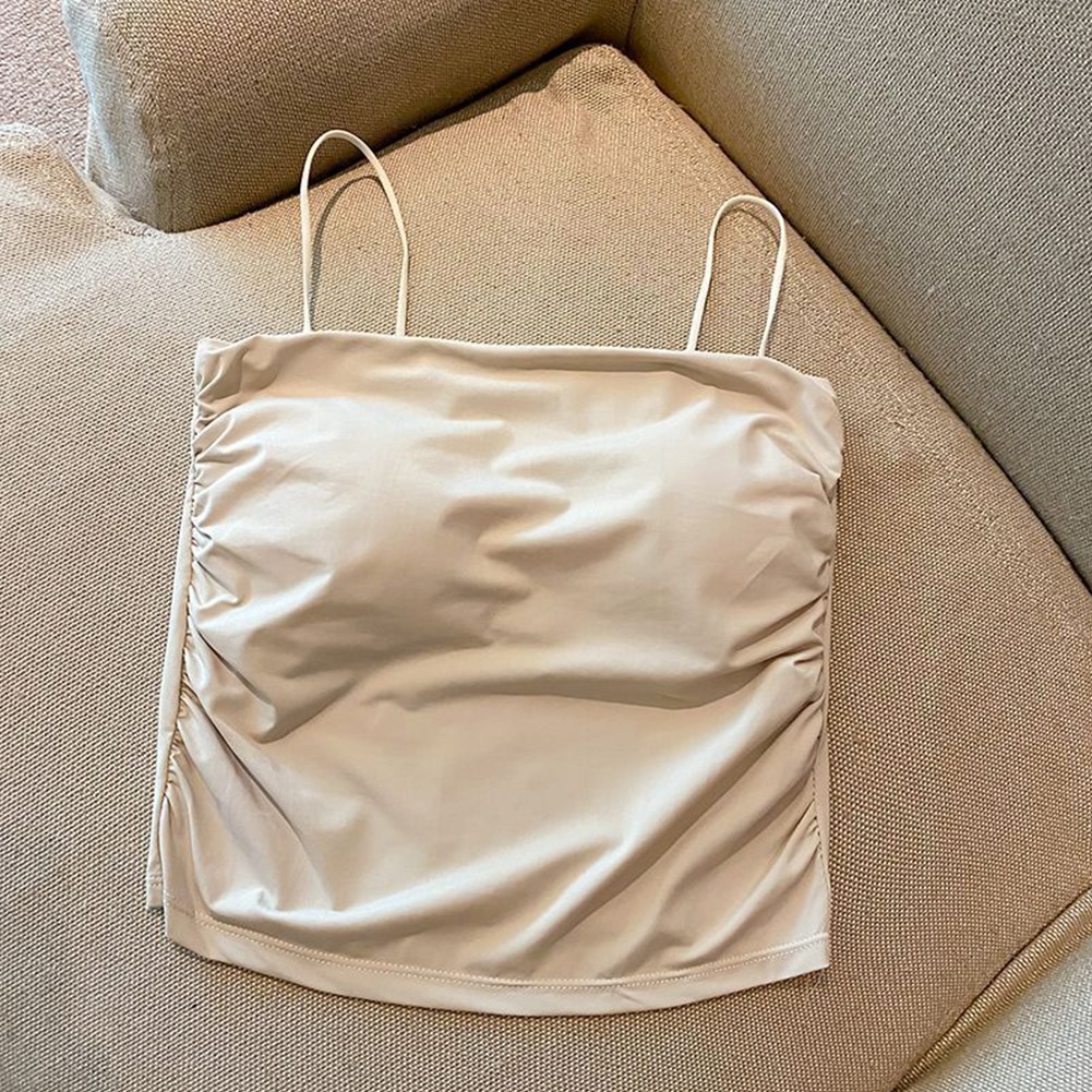 Gilet haut tube confortable couche de base avec coussin de liquidation soutien-gorge pour ar