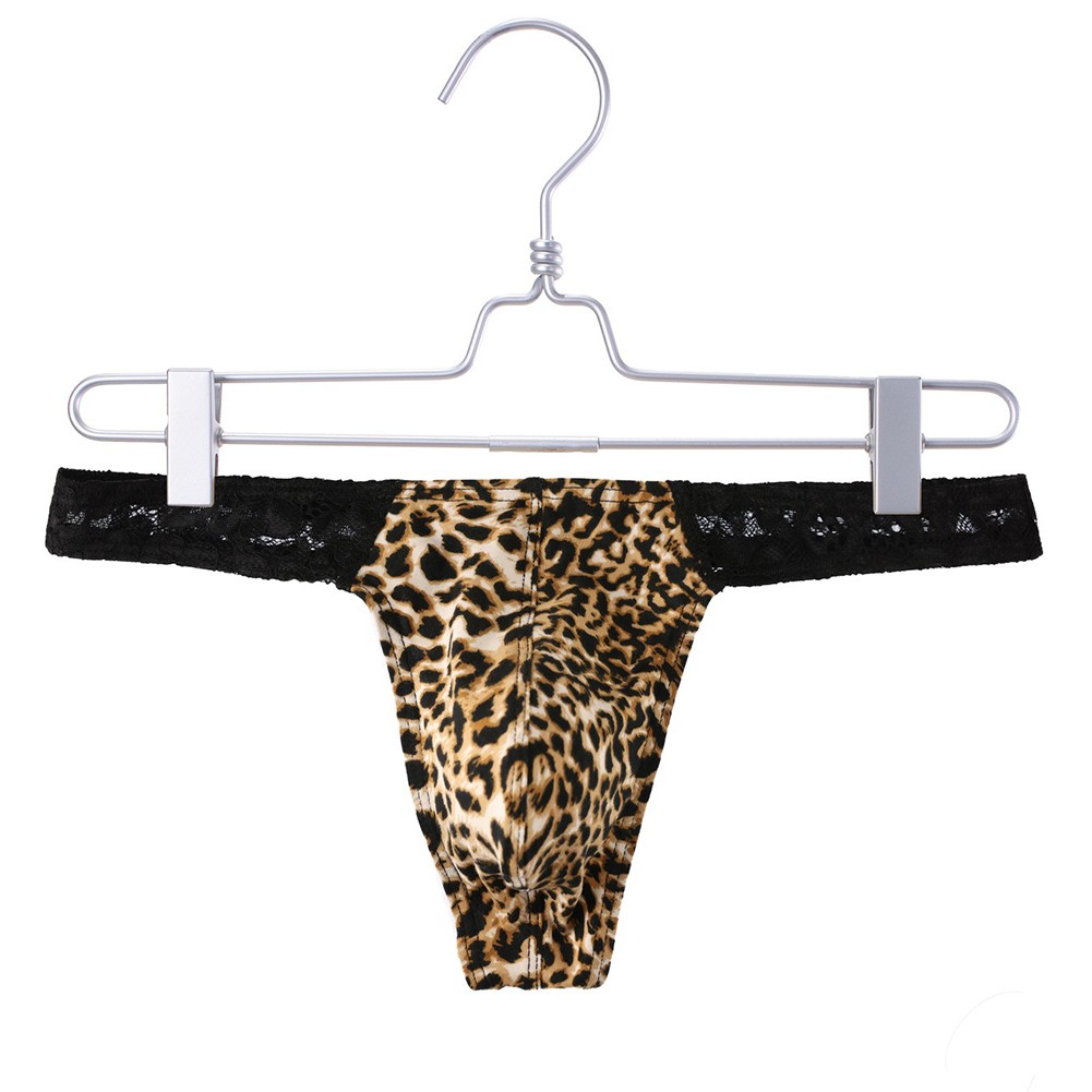 Atmungsaktives Spitzenhöschen für Männer Sexy Gstring Unterwäsche mit niedriger Taille Stil - Bild 13 von 21