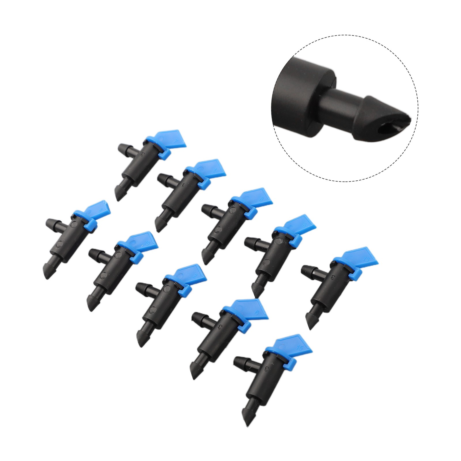 Water Saving Drip Emitters for Eco Friendly Garden Irrigation Set of 20 - Bild 27 von 48