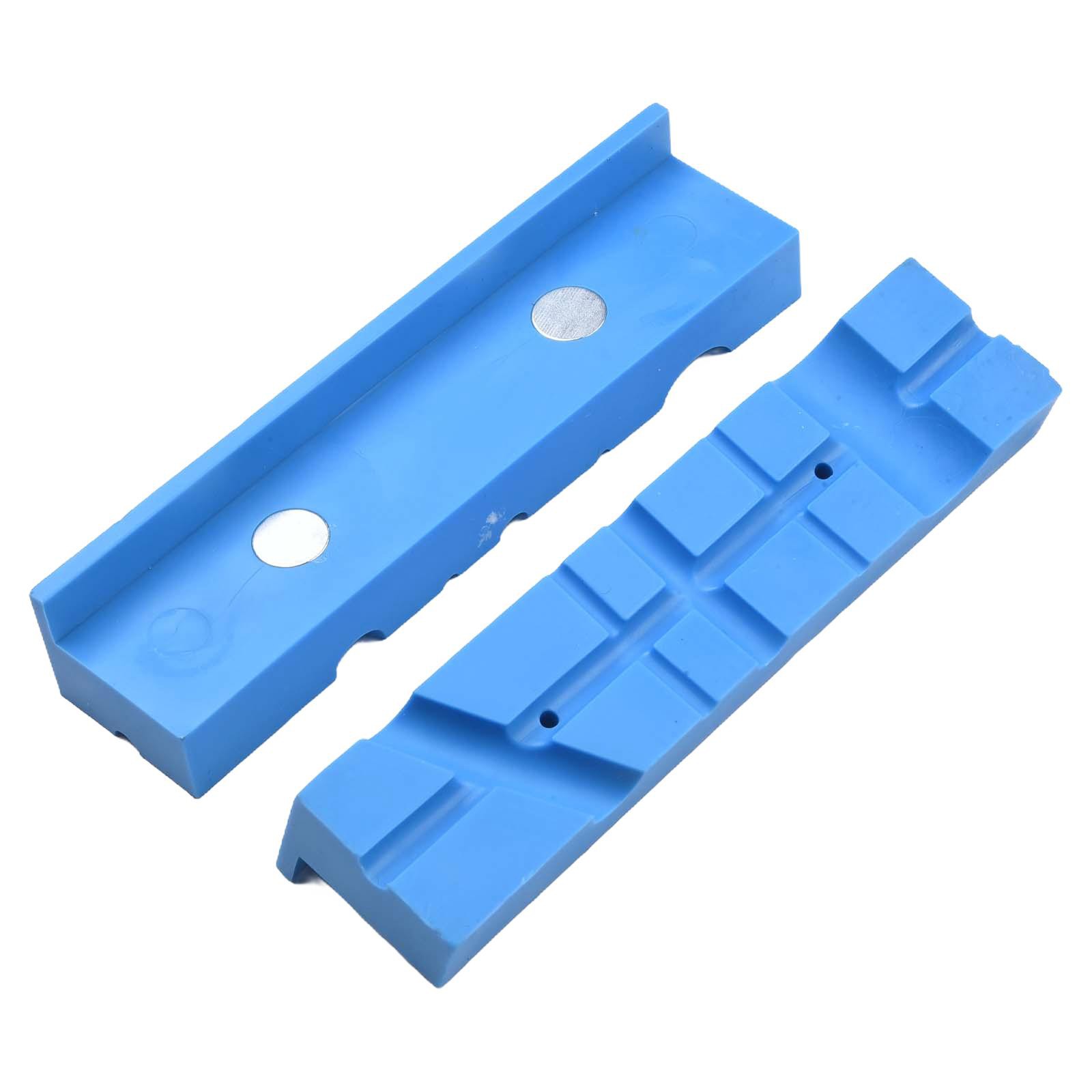 Vise Jaws, 4.5" Magnetic Retention Vice Jaw Pads, Universal Vise Soft