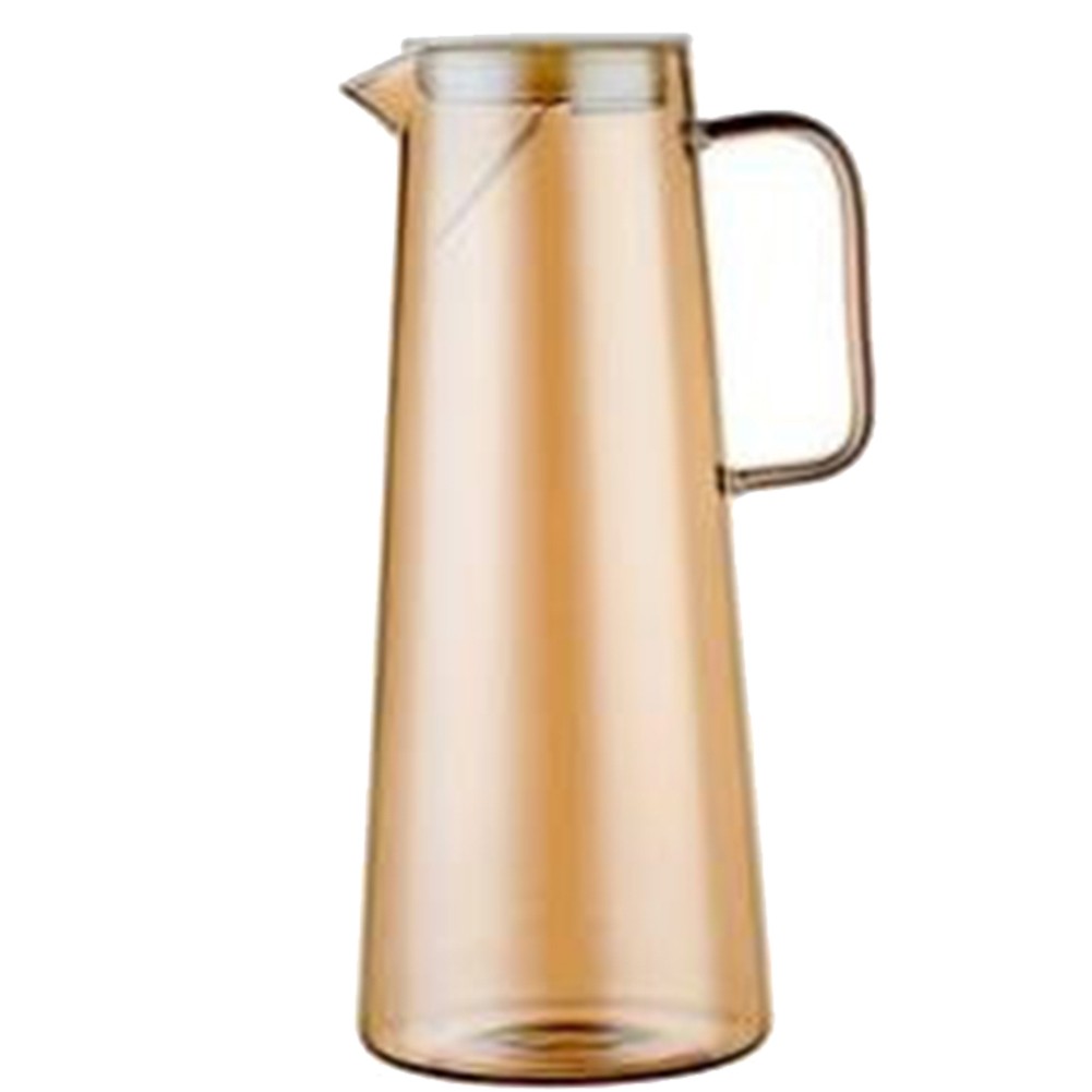Glass Carafe with Lid Premium Borosilicate Glass Wide Spout Heat Resistant - Picture 32 of 47