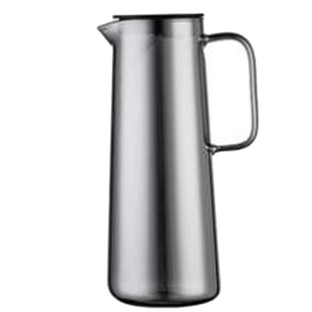 Glass Carafe with Lid Premium Borosilicate Glass Wide Spout Heat Resistant - Picture 42 of 47