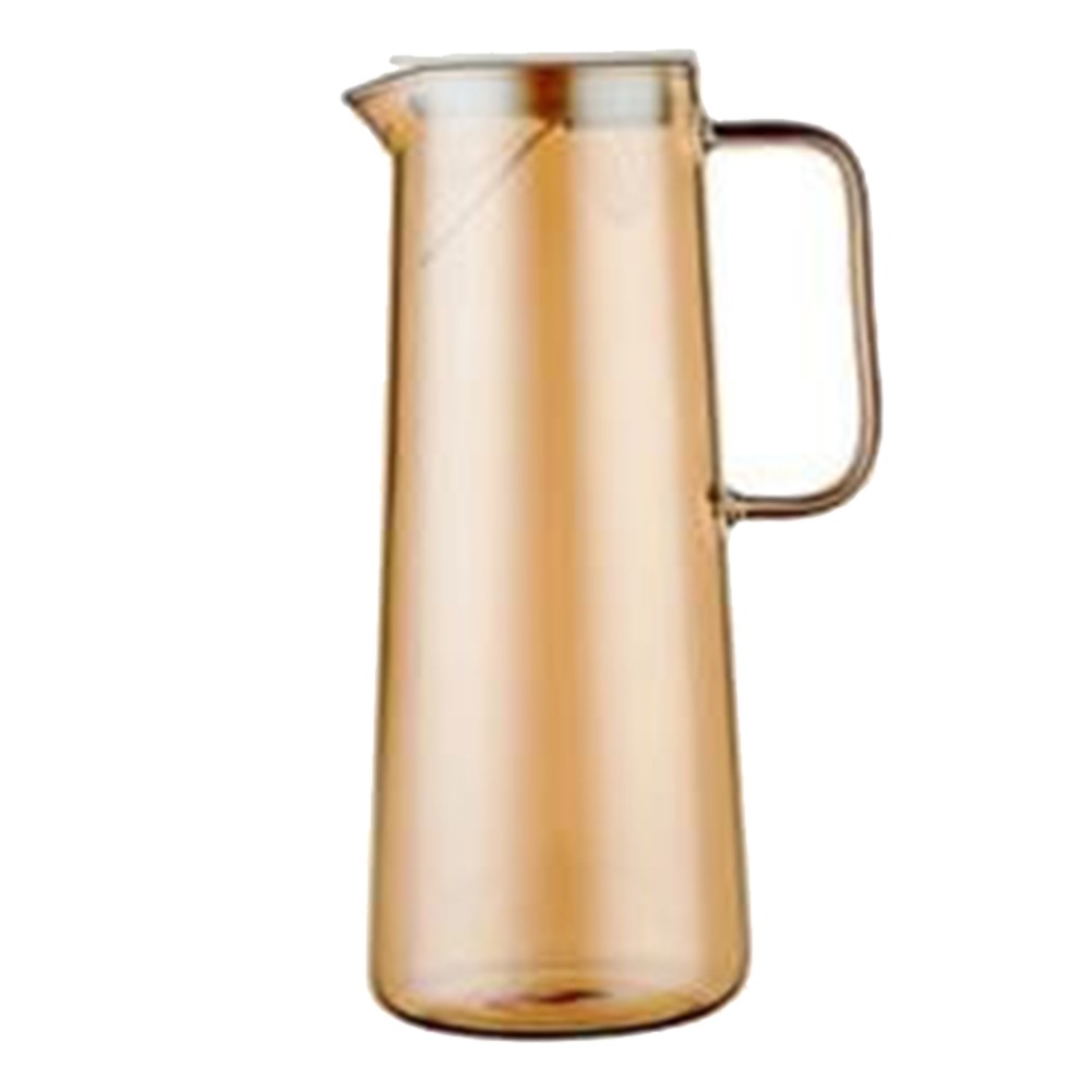 Glass Carafe with Lid Premium Borosilicate Glass Wide Spout Heat Resistant - Picture 30 of 47