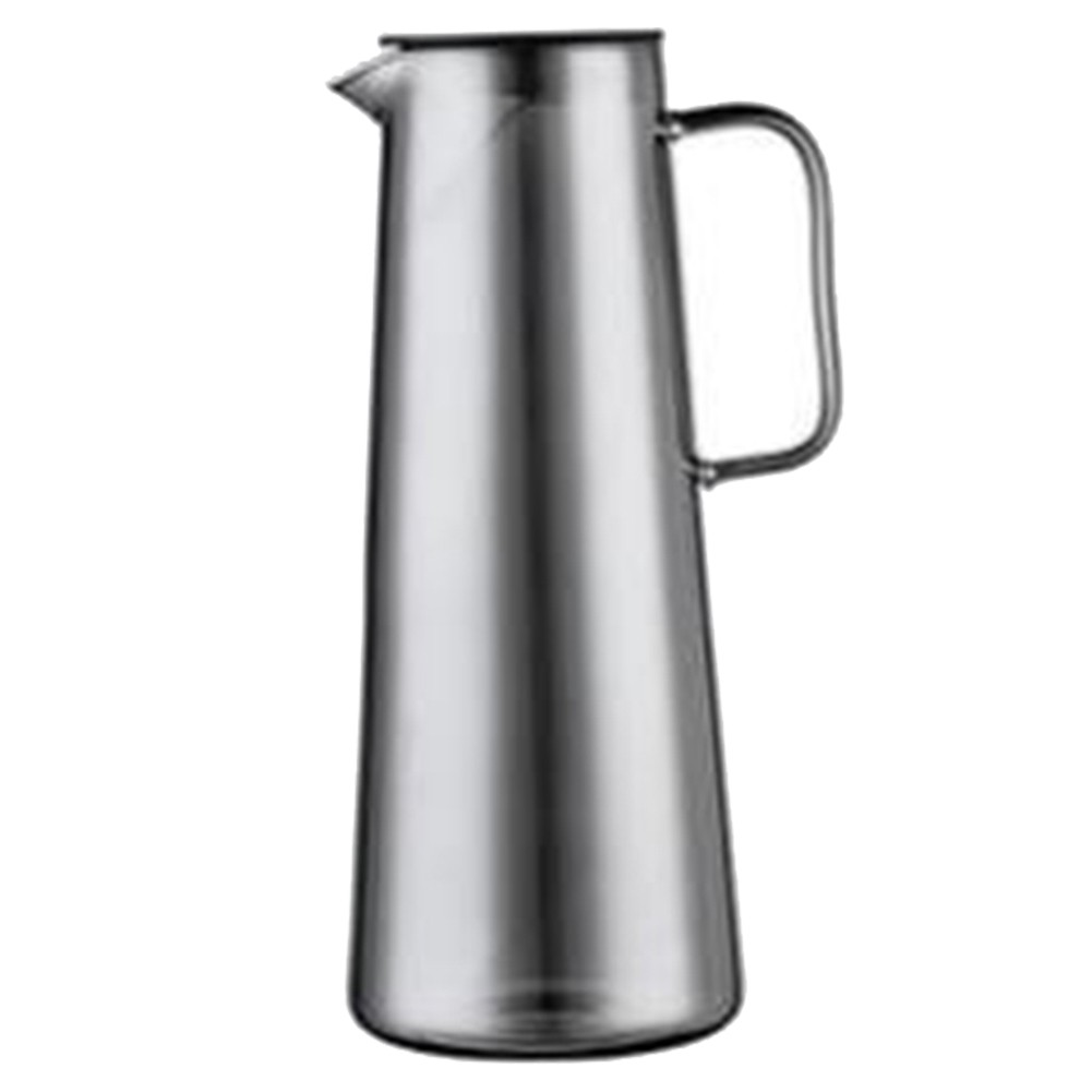 Glass Carafe with Lid Premium Borosilicate Glass Wide Spout Heat Resistant - Picture 47 of 47