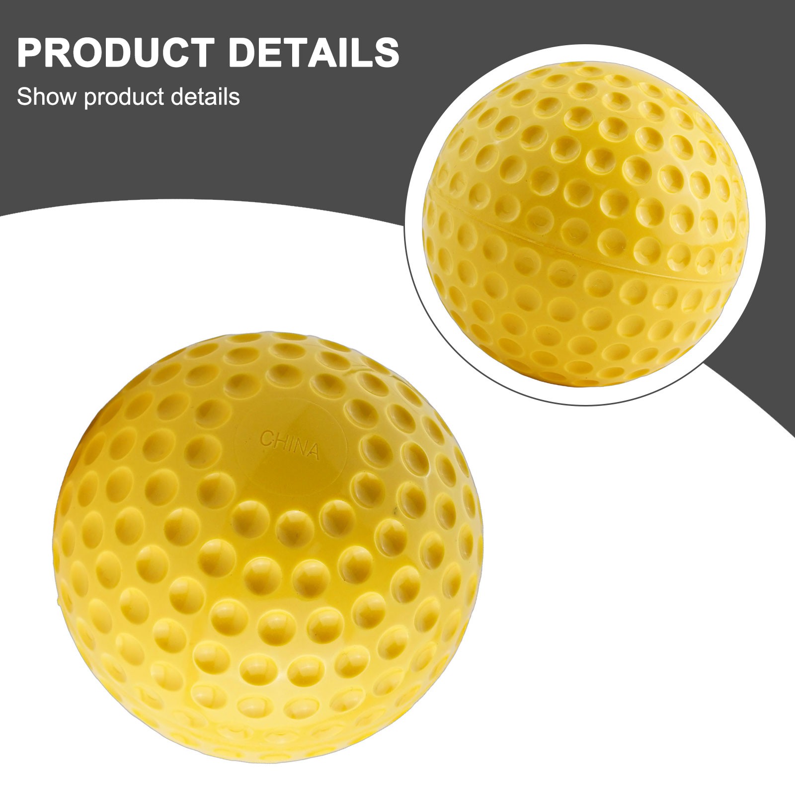 Ball Baseball Bright Green PU 7.2cm/2.8in 9.7cm/3.8in 9??12?? High Quality - Picture 23 of 33