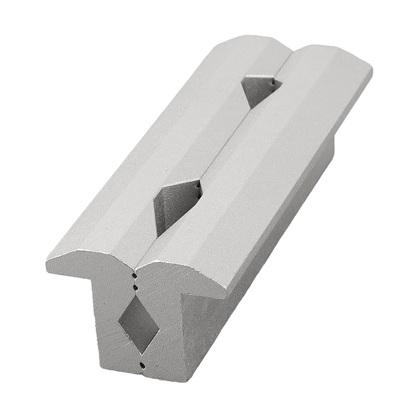 Mandíbula de aluminio mecanizada con precisión tipo V para fresado CNC tornillo de acero - Imagen 33 de 56