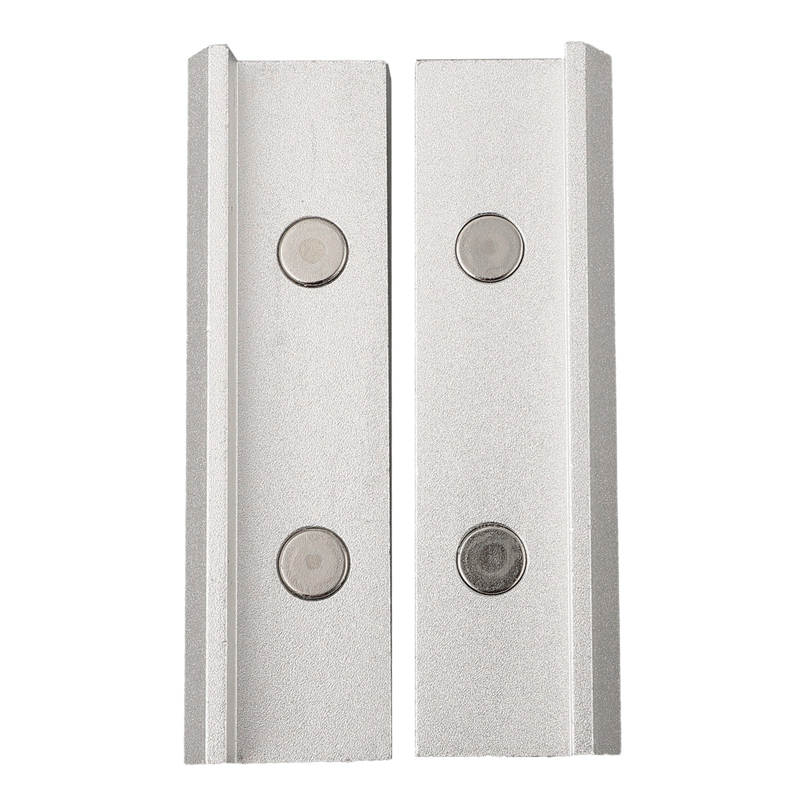 Mandíbula de aluminio mecanizada con precisión tipo V para fresado CNC tornillo de acero - Imagen 30 de 56