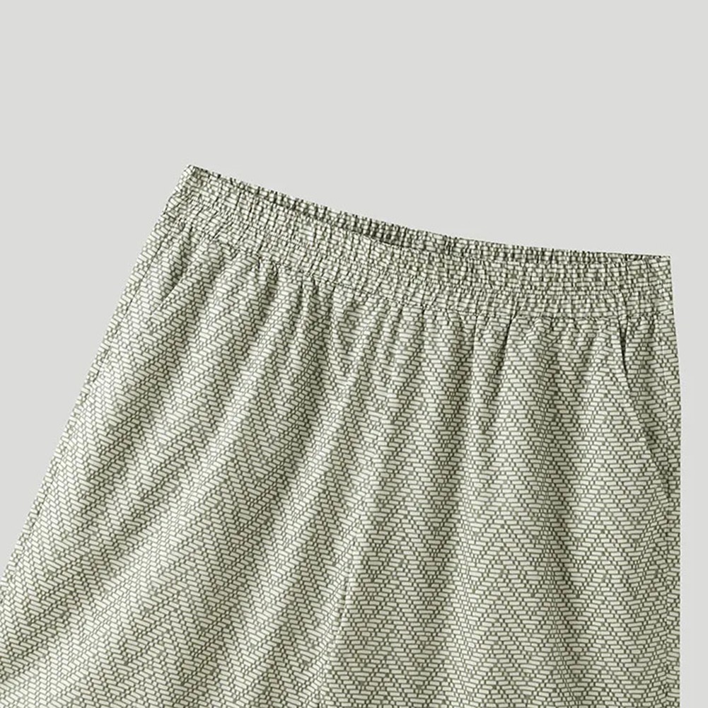 Feiertagsverschleiß Herren -Urlaubs -Outfit Gestreiftes Muster Leichte Dehnung - Bild 23 von 72