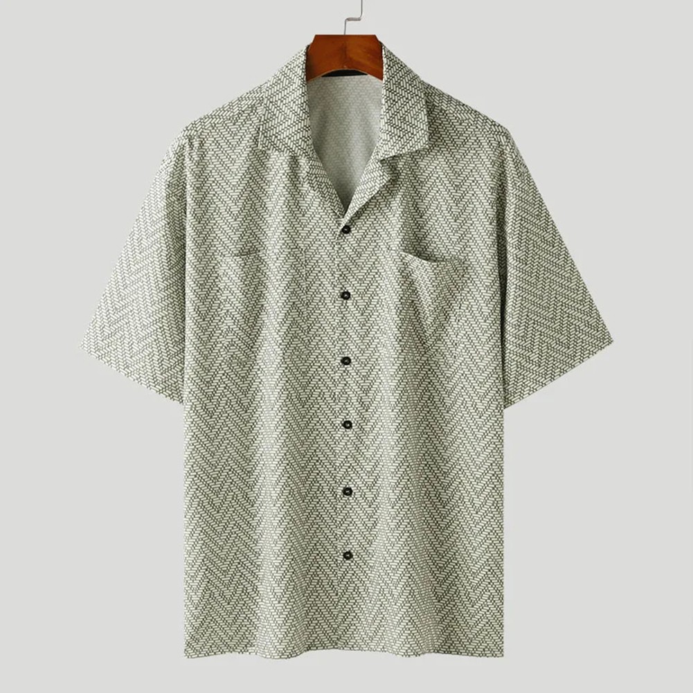 Feiertagsverschleiß Herren -Urlaubs -Outfit Gestreiftes Muster Leichte Dehnung - Bild 47 von 72