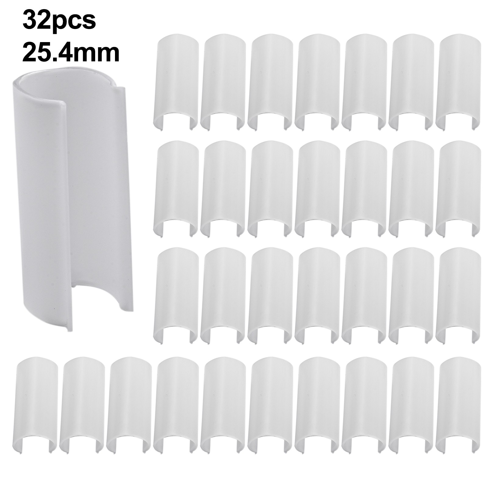 Heavy Duty Snap Grip Clamps for PVC Pipe Greenhouses and Bird Protection - Bild 34 von 40