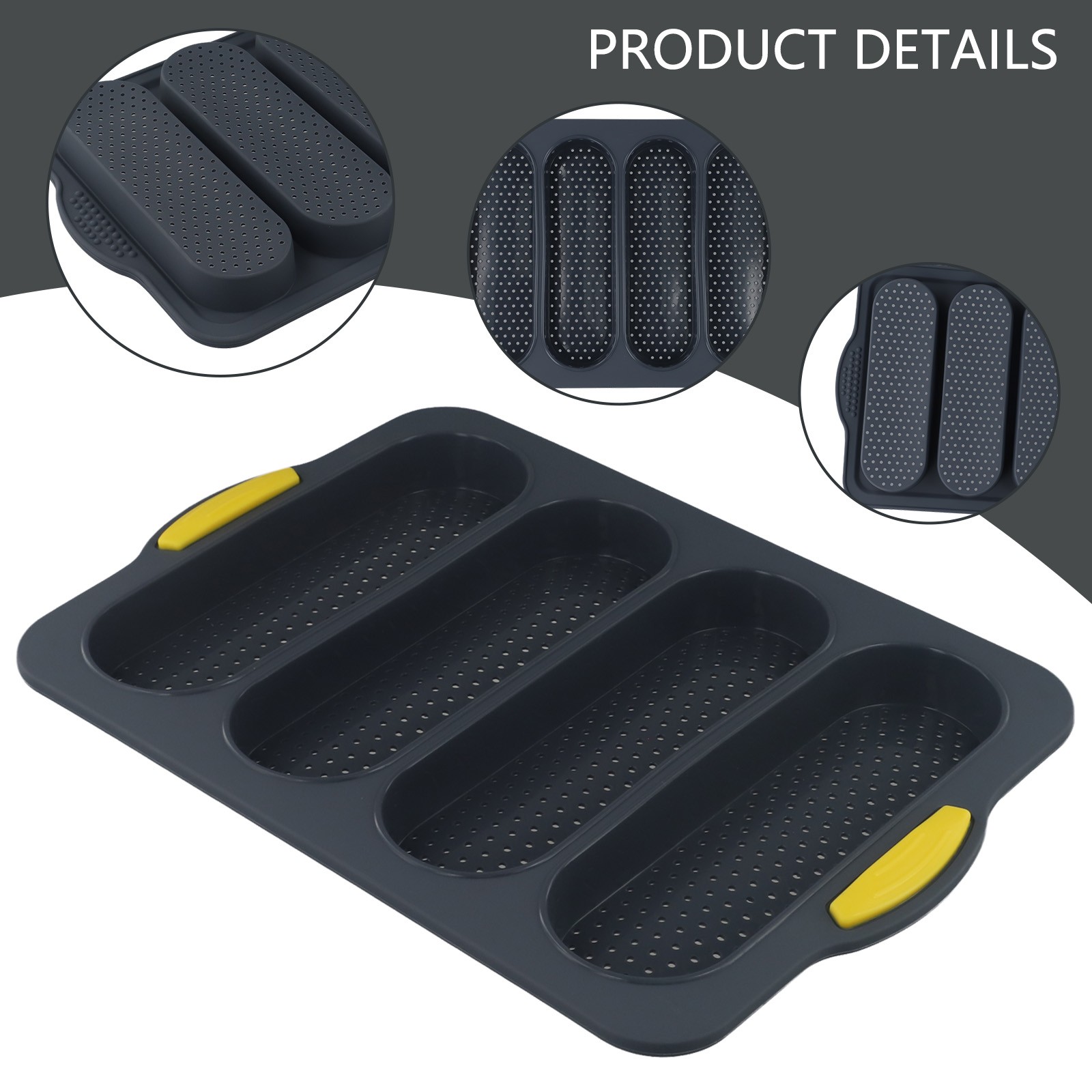 Affidabile Teglia da Forno in Silicone per Manico Pane Fatto in Casa Design per - Picture 13 of 35