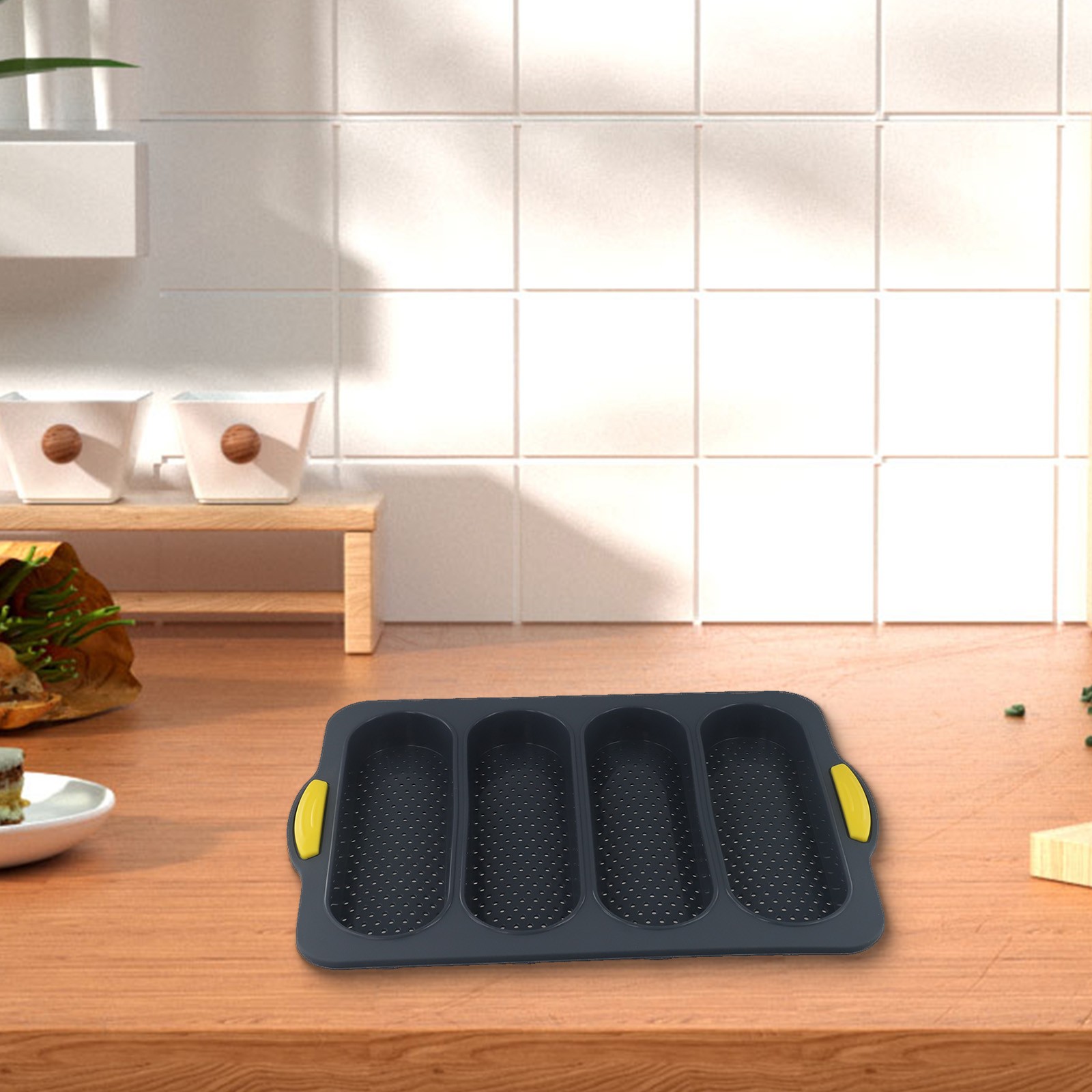 Affidabile Teglia da Forno in Silicone per Manico Pane Fatto in Casa Design per - Picture 15 of 35
