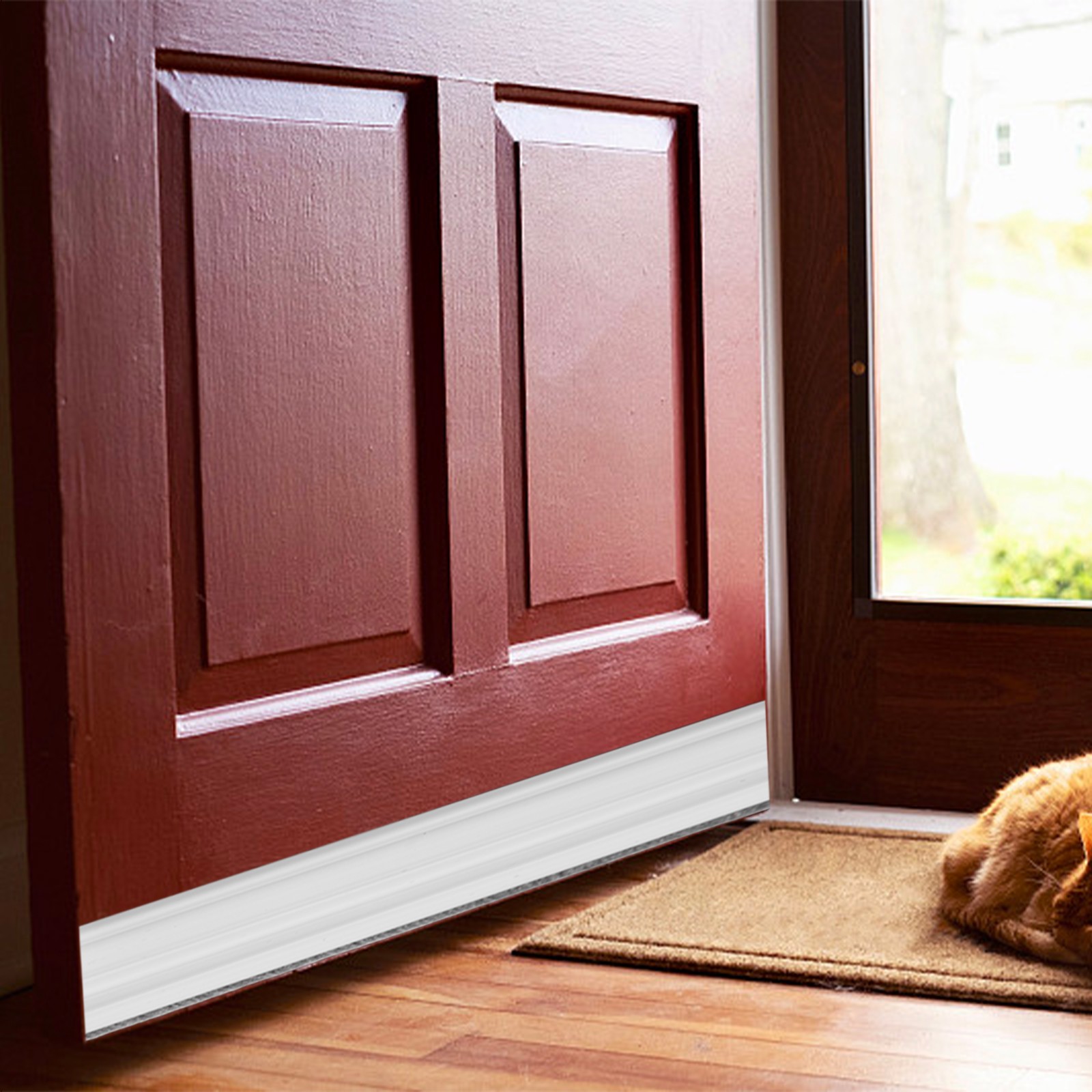Noise Reduction Door Stop Home Improvement Easy Installation Silent Design
