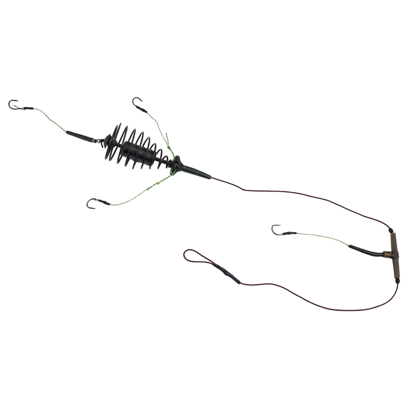 Reliable Carp Fishing Bait Cage Sinker String Hook Set Strong and Efficient