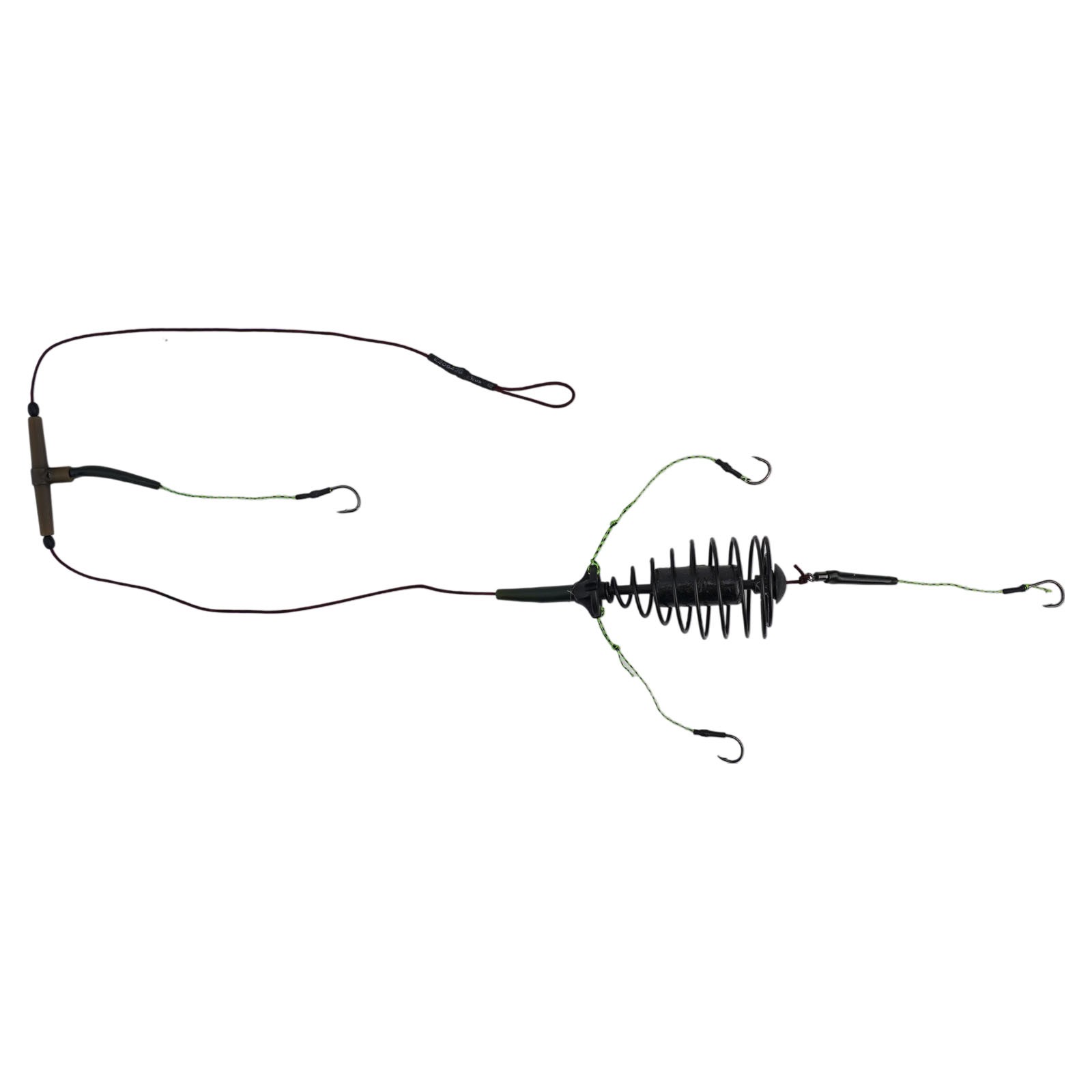 Reliable Carp Fishing Bait Cage Sinker String Hook Set Strong and Efficient