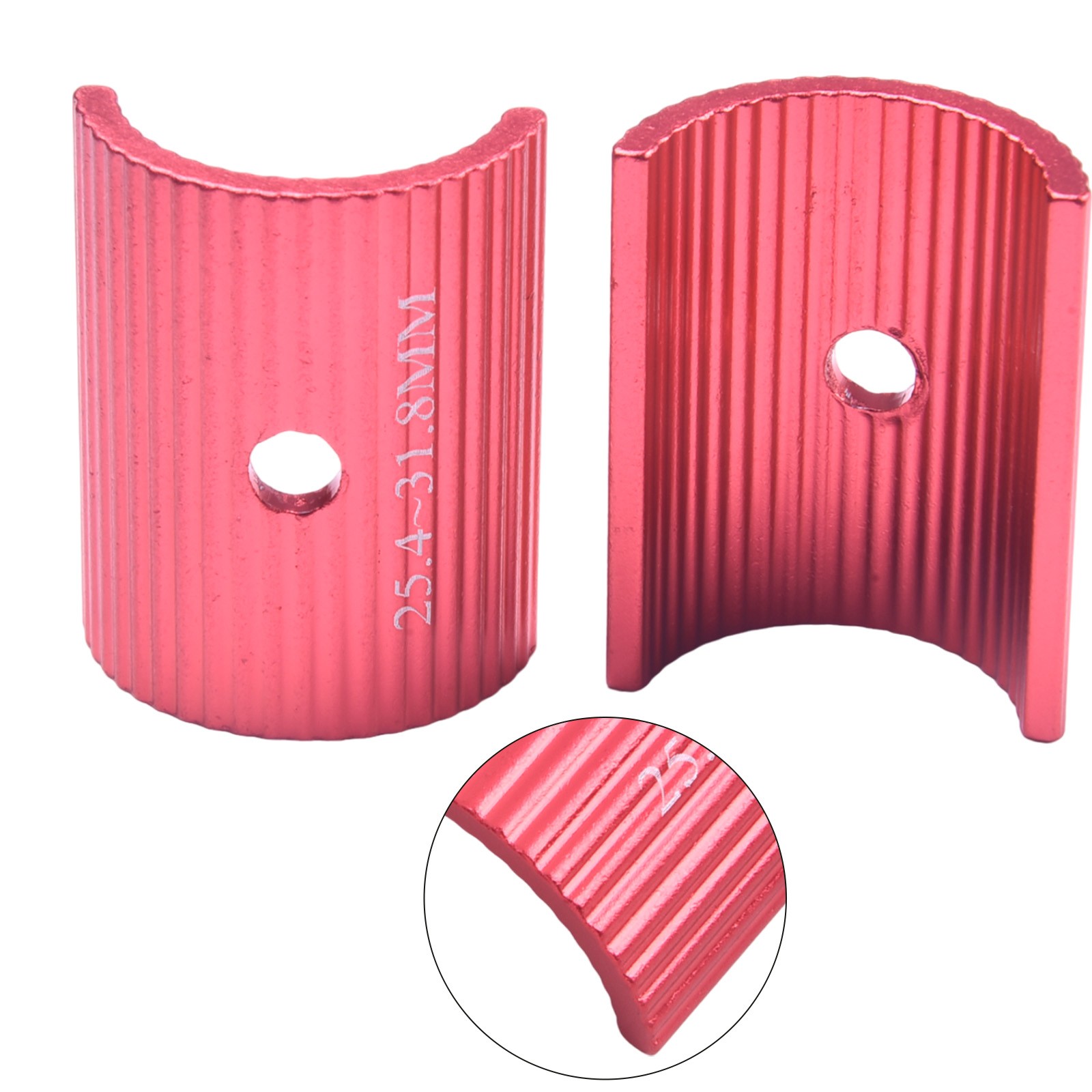 Practical Bicycle Handlebar Conversion Piece Aluminum Alloy Reducer Sleeve