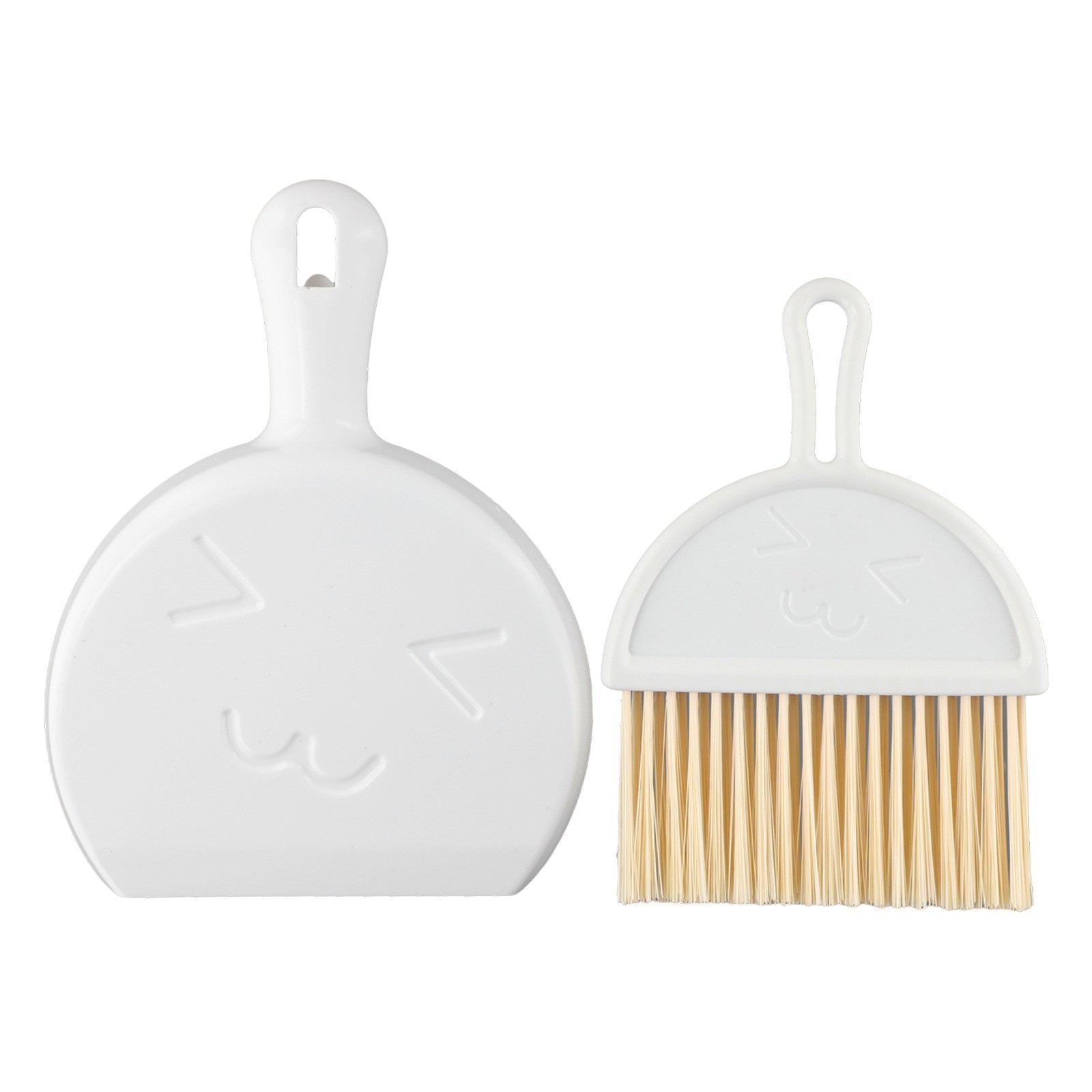 Compact Sweep Cleaning Brush with Dustpan Perfect for Desktop Car and More - Bild 18 von 24