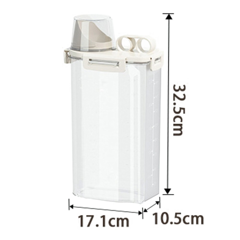 Pantry Home Küche Müsli Aufbewahrung Eimer Reisspender Ergonomisches Design - Bild 35 von 42