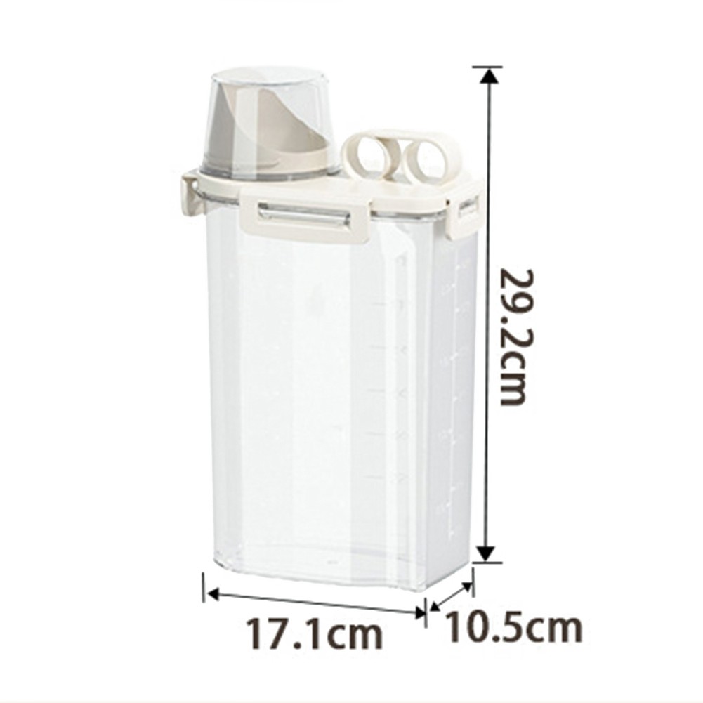 Pantry Home Küche Müsli Aufbewahrung Eimer Reisspender Ergonomisches Design - Bild 26 von 42