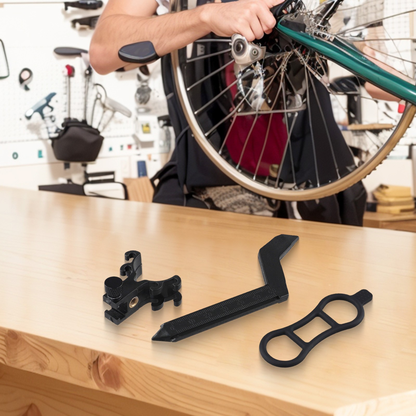 Correction Tool Percentage Indicator About 145g Bicycle Wheel Truing Stand - Picture 34 of 50