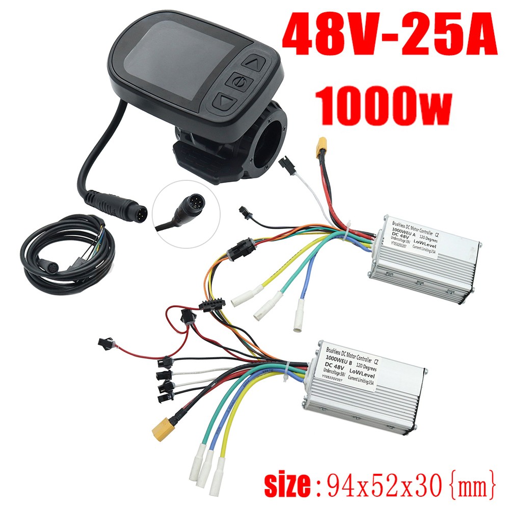 Electric Scooter Display 48V Dual Drive Controller Scooter Parts 25A Output - Picture 27 of 27