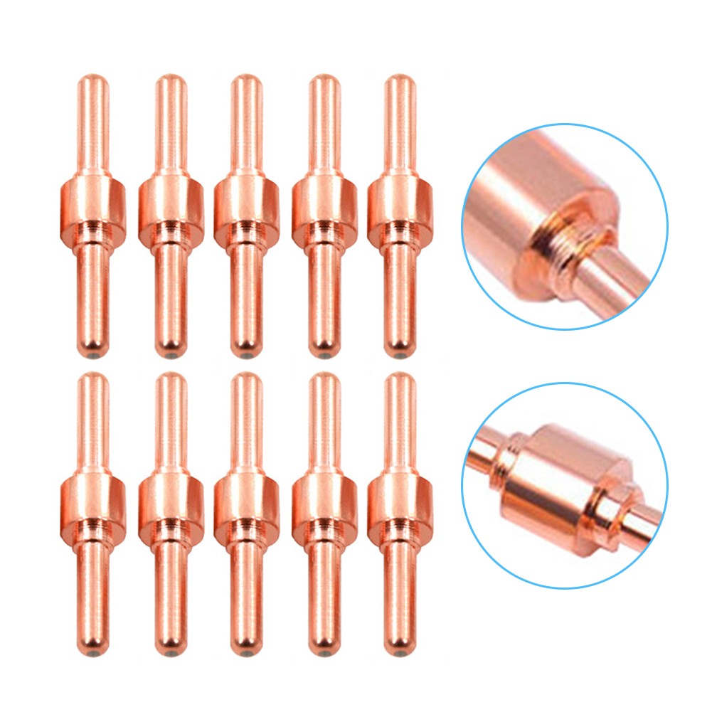 Long lasting performance with red copper electrode cutting nozzle 10pcs set