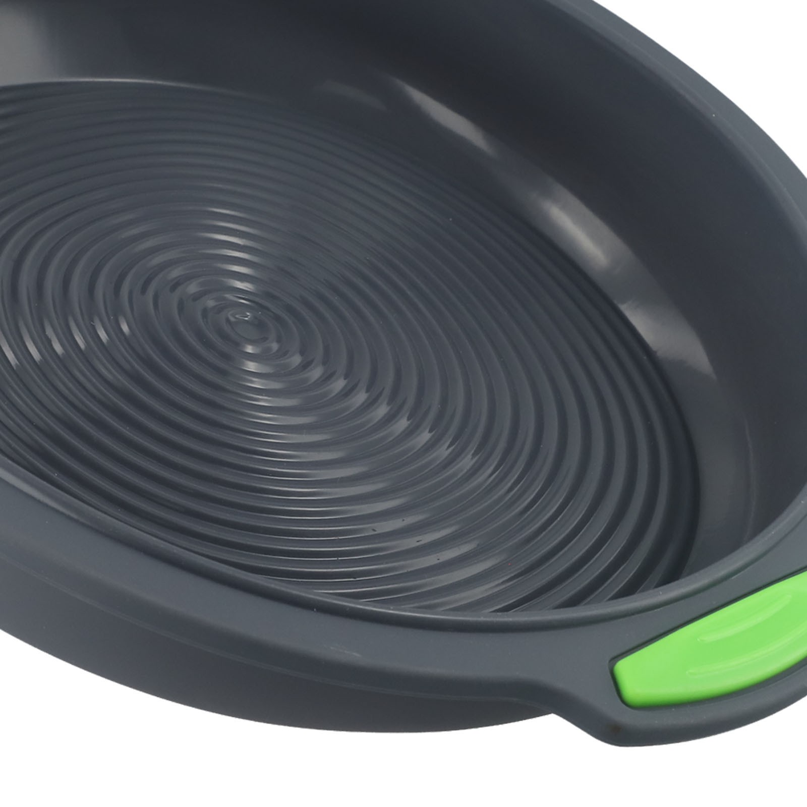 Bequeme Reinigung 10 Zoll Silikon Kuchenform leicht zu reinigen und zu pflegen - Bild 16 von 31