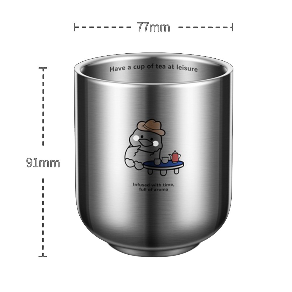 For Outdoor Adventures Double Wall Cup Reusable Metal Cup Camping Trips - Picture 42 of 42