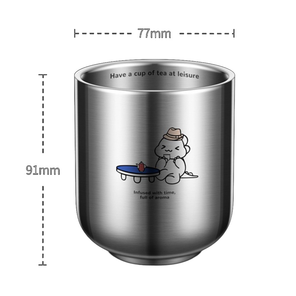 For Outdoor Adventures Double Wall Cup Reusable Metal Cup Camping Trips - Picture 36 of 42