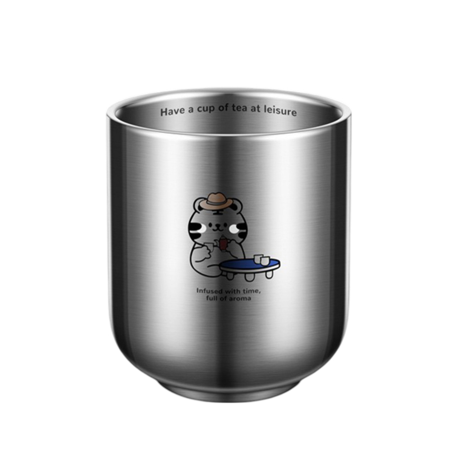 For Outdoor Adventures Double Wall Cup Reusable Metal Cup Camping Trips - Picture 25 of 42