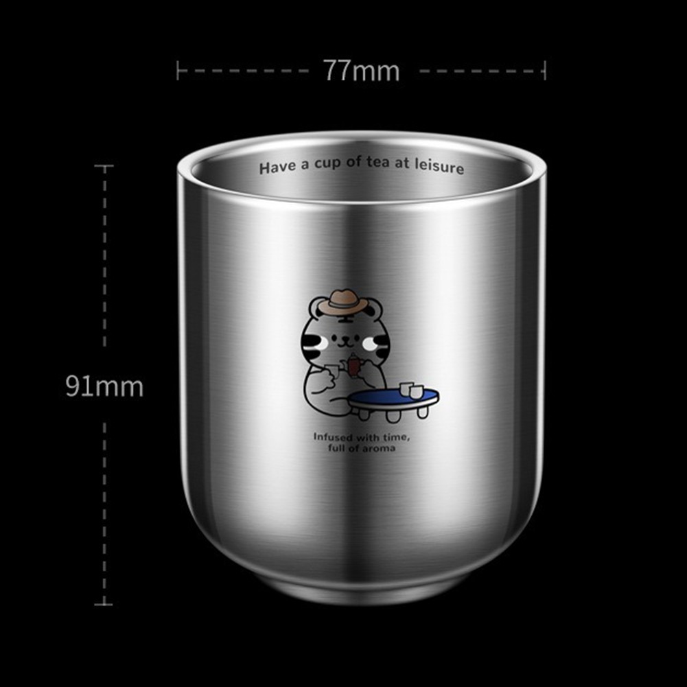 For Outdoor Adventures Double Wall Cup Reusable Metal Cup Camping Trips - Picture 30 of 42