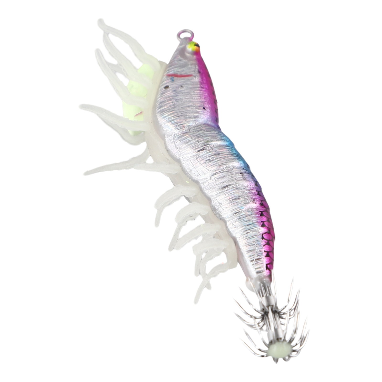 Appât de poisson calmar leurre crochet réaliste yeux 3D appâts en bois pêche - Imagen 40 de 82
