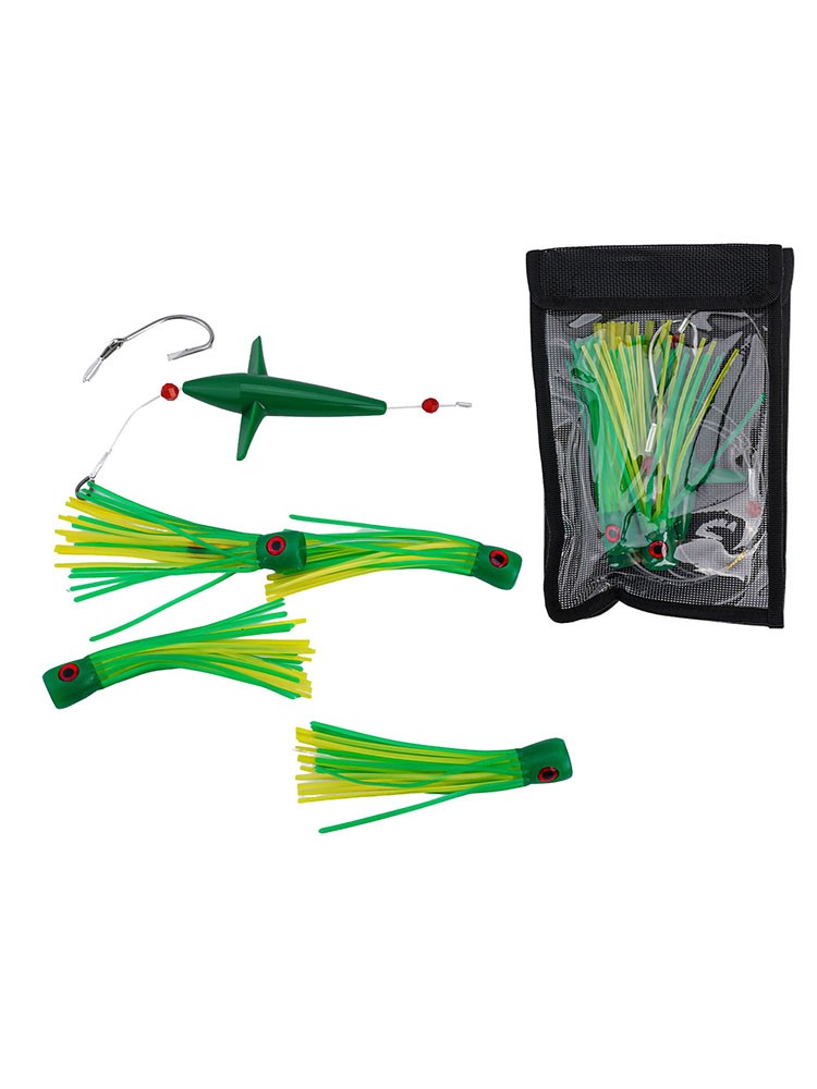 Leurre de pêche à la traîne léger et compact Feather vente Rig Bird pour un rangem