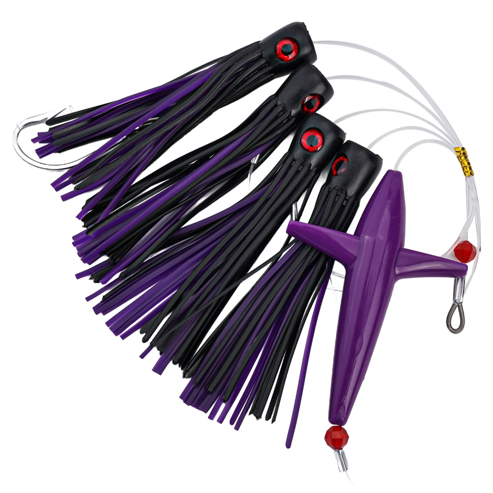 Leurre de pêche à la traîne léger et compact Feather Rig Bird pour un officiel rangem