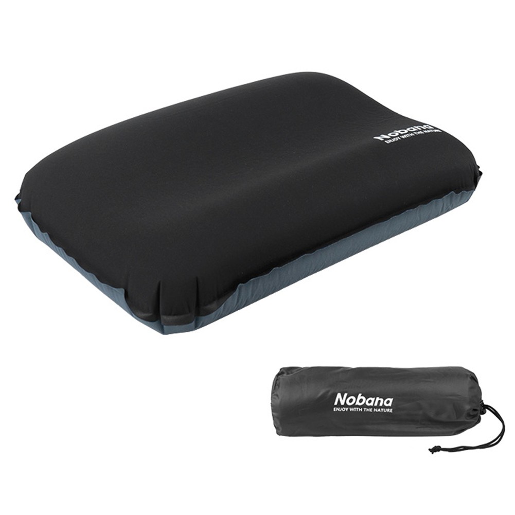 Almohada de esponja autoinflable para camping cabeza de liberación de presión diseño compacto - Imagen 30 de 32