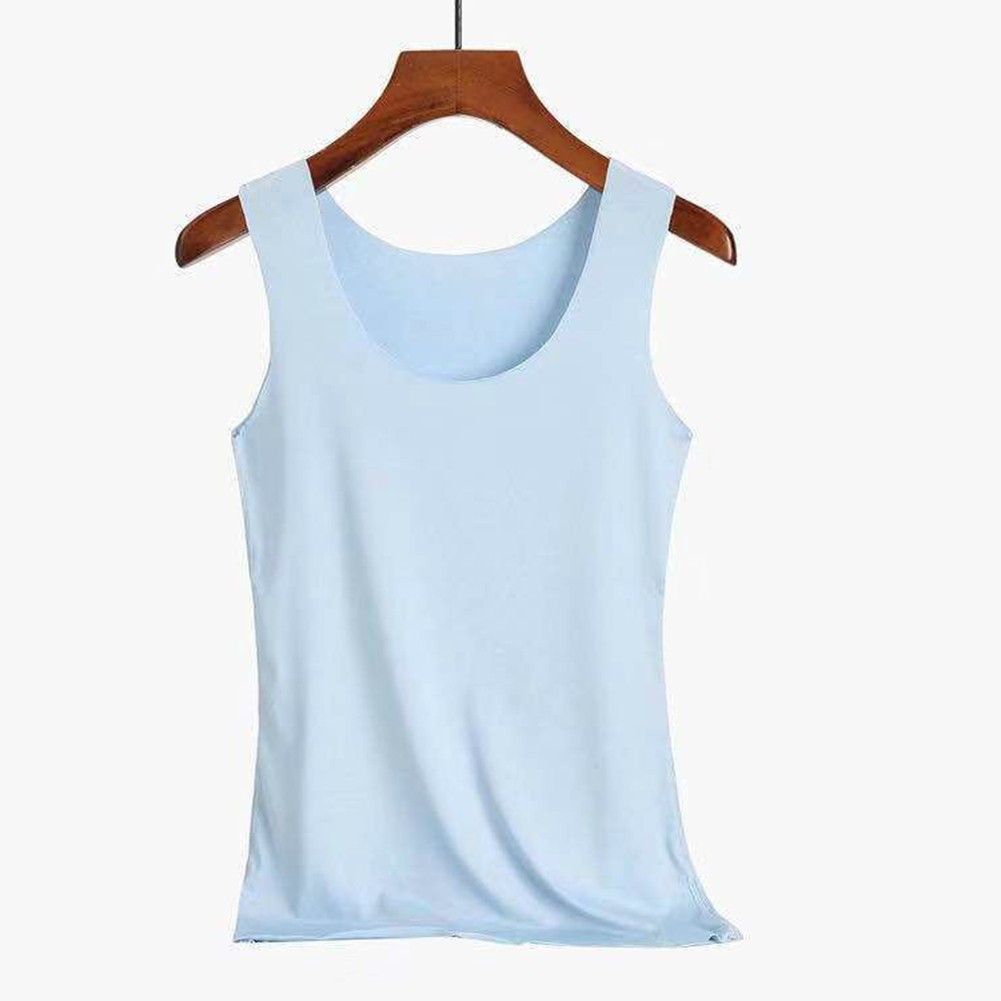 Women Summer Sleeveless Tanks Vest Casual Tight Fit Tees for Daily Wear
