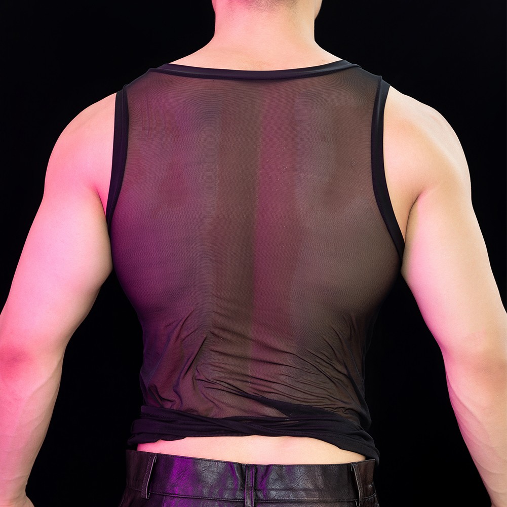 Gilet sans manches en maille respirante pour économies homme parfait pour les sports et le