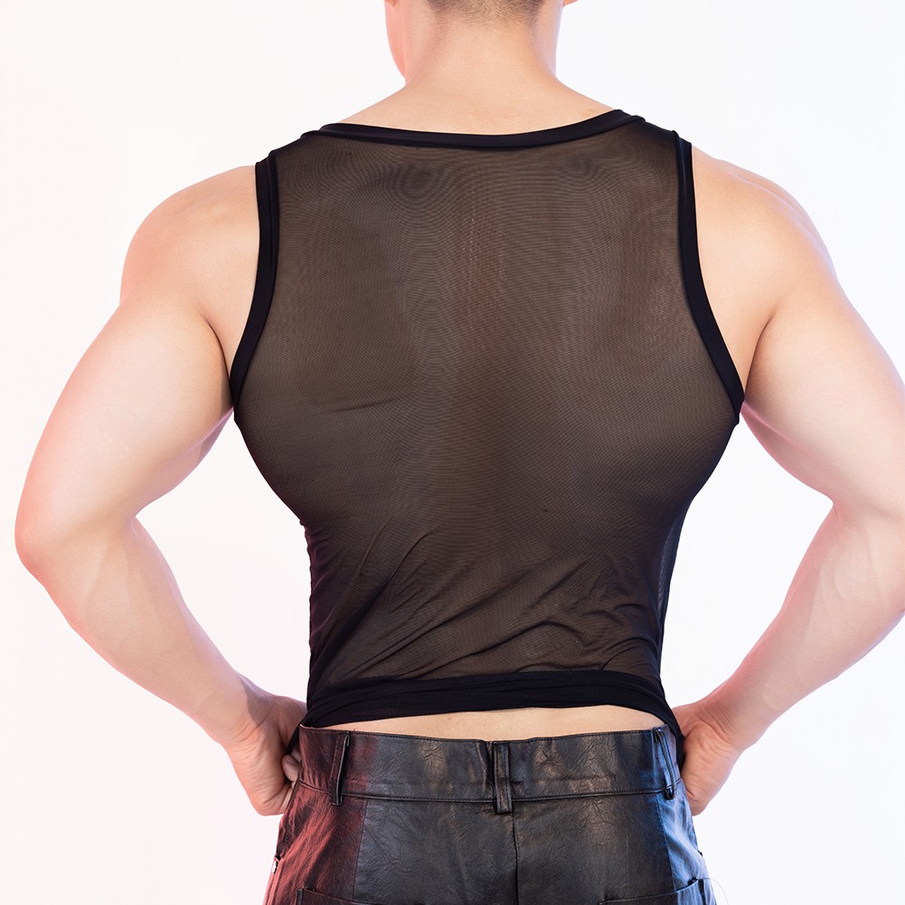 Gilet boutiques sans manches en maille respirante pour homme parfait pour les sports et le