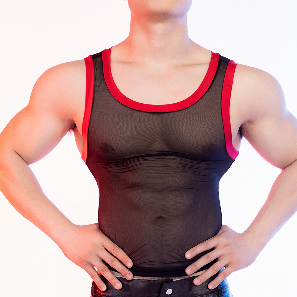 Gilet sans manches en maille respirante pour homme parfait vente en gros pour les sports et le