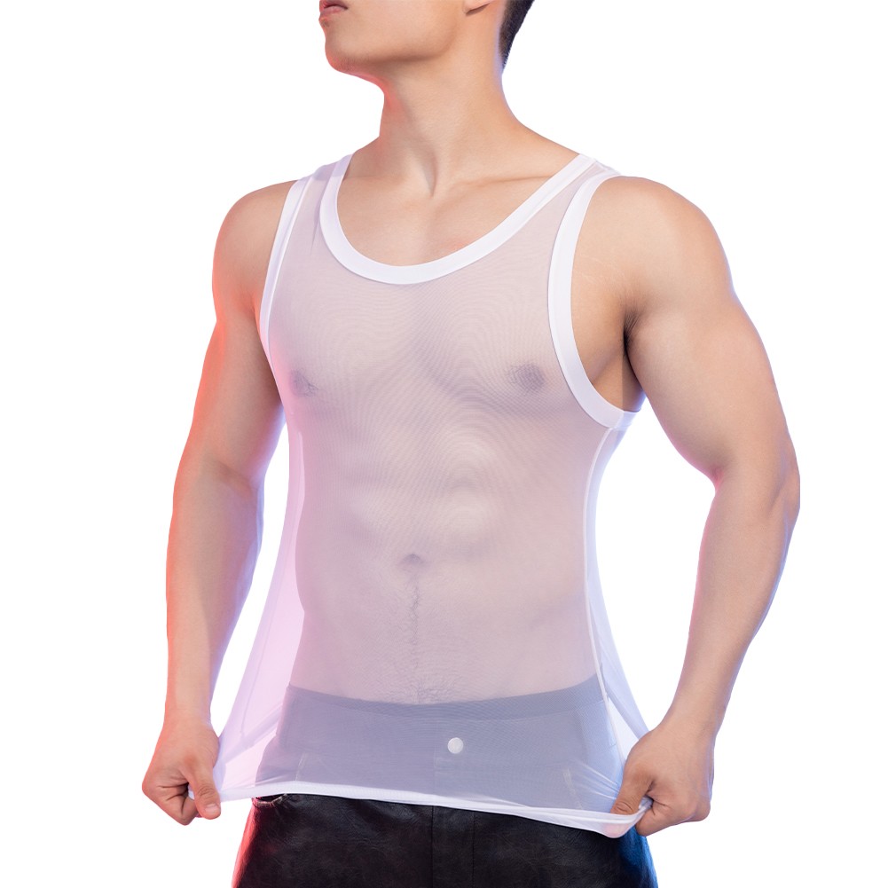 Gilet sans manches en maille respirante pour homme parfait pour les sports et le soldes