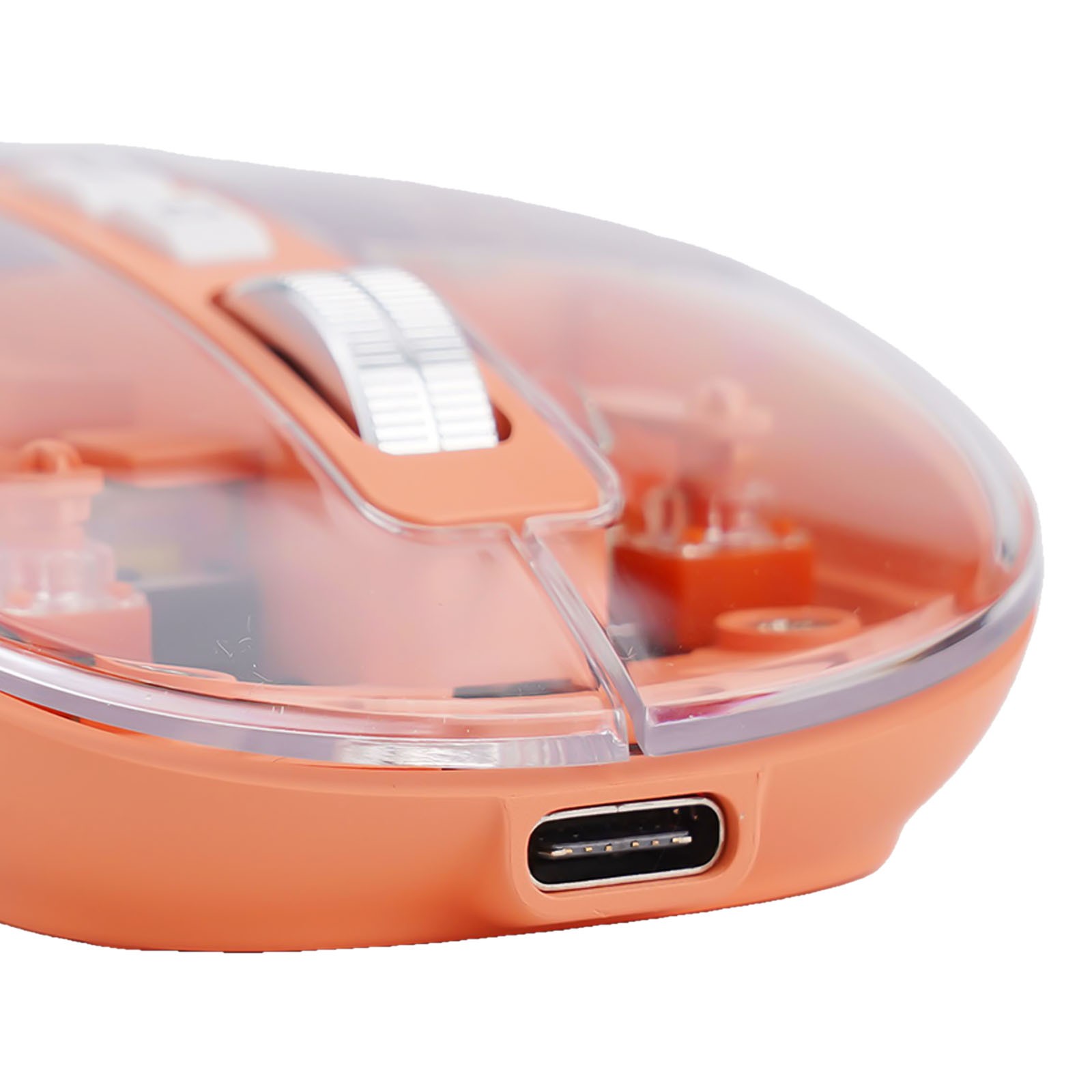 Precision 2400DPI verstellbare USB-Maus mit stilvollem transparentem Design - Bild 20 von 63