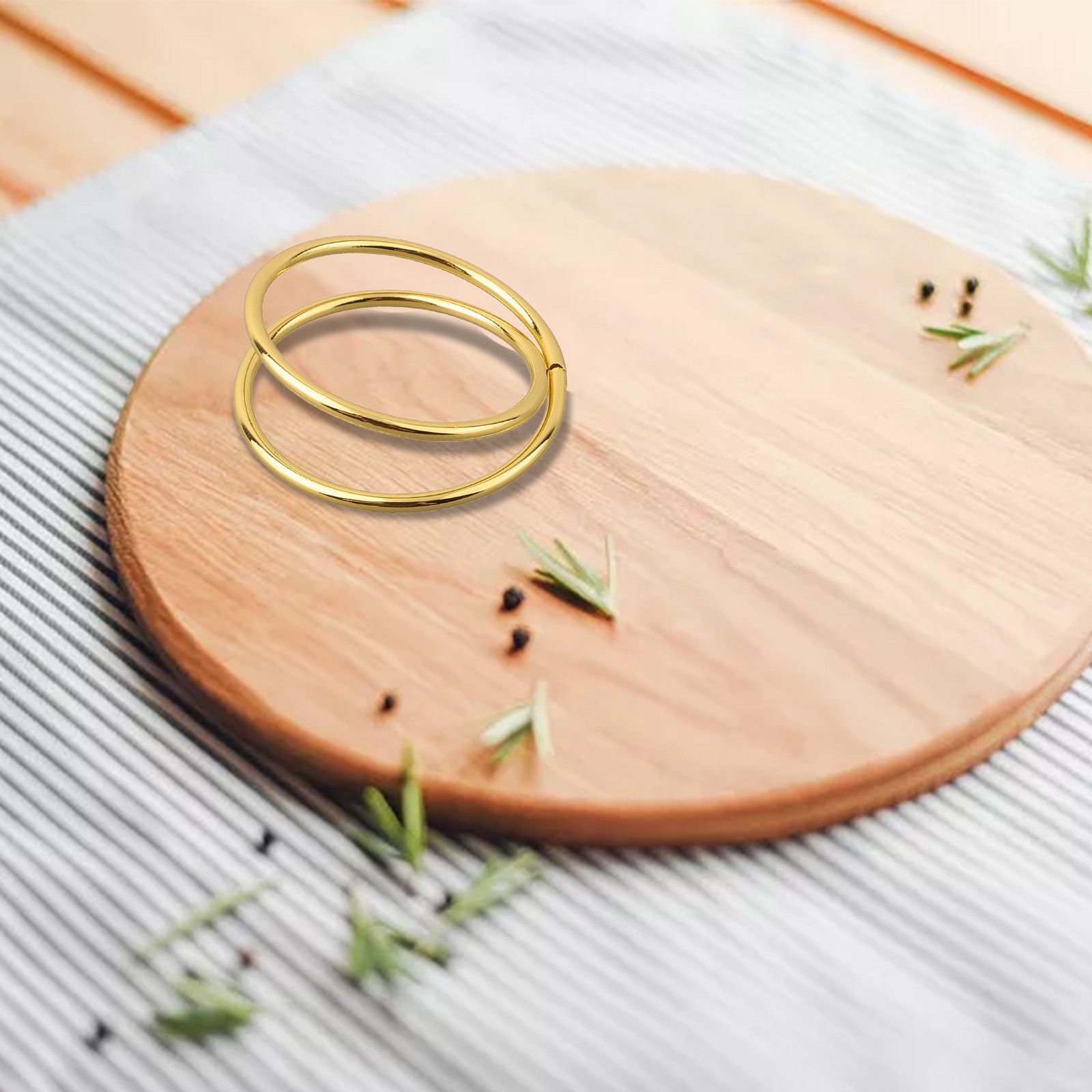 Tovaglioli in tessuto metallo alta qualità compatti ma stabili per matrimonio festa - Foto 18 di 41