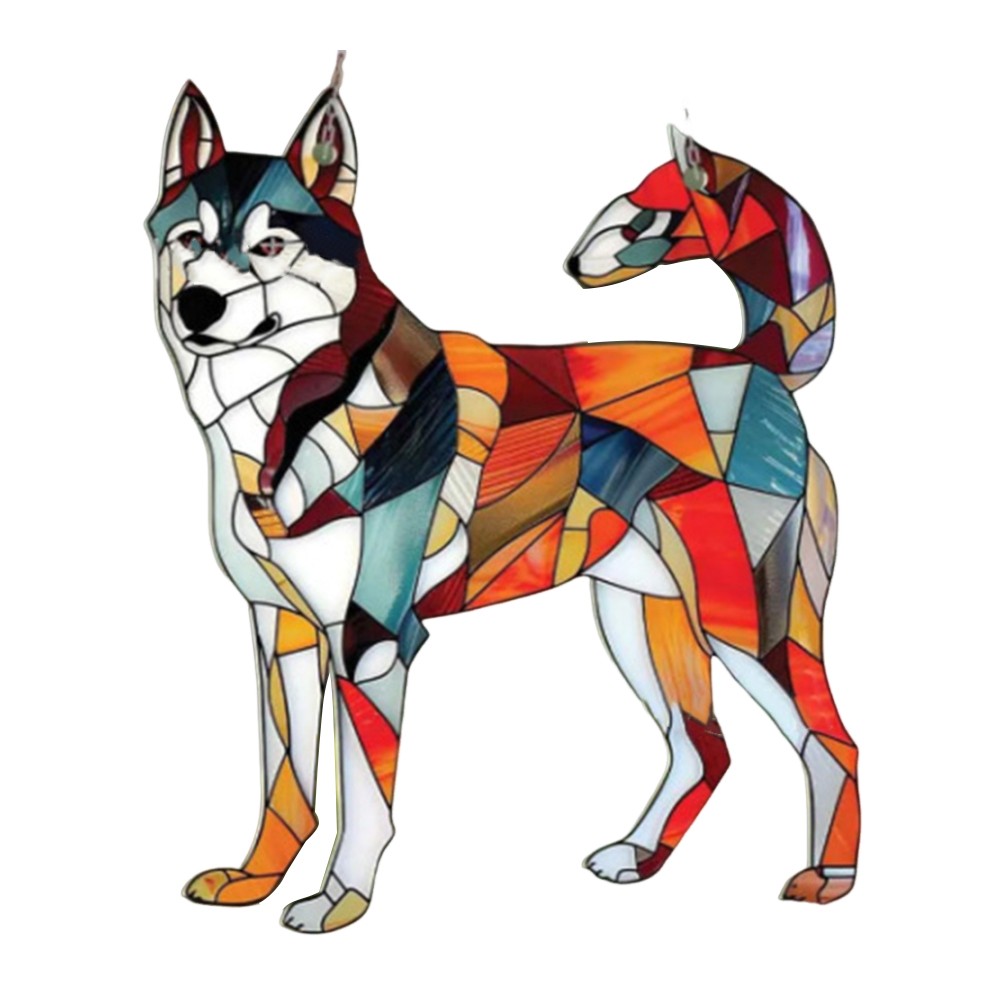 Am??lioration de lhabitat soldes d??corations canines acryliques jolies d??corations c