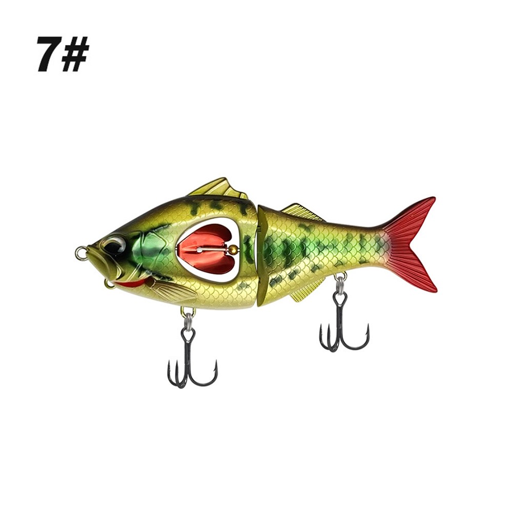 Langsam Sinkend Swimbait Propellerköder Leicht Zu Zucken Wasserschwingung - Bild 13 von 15
