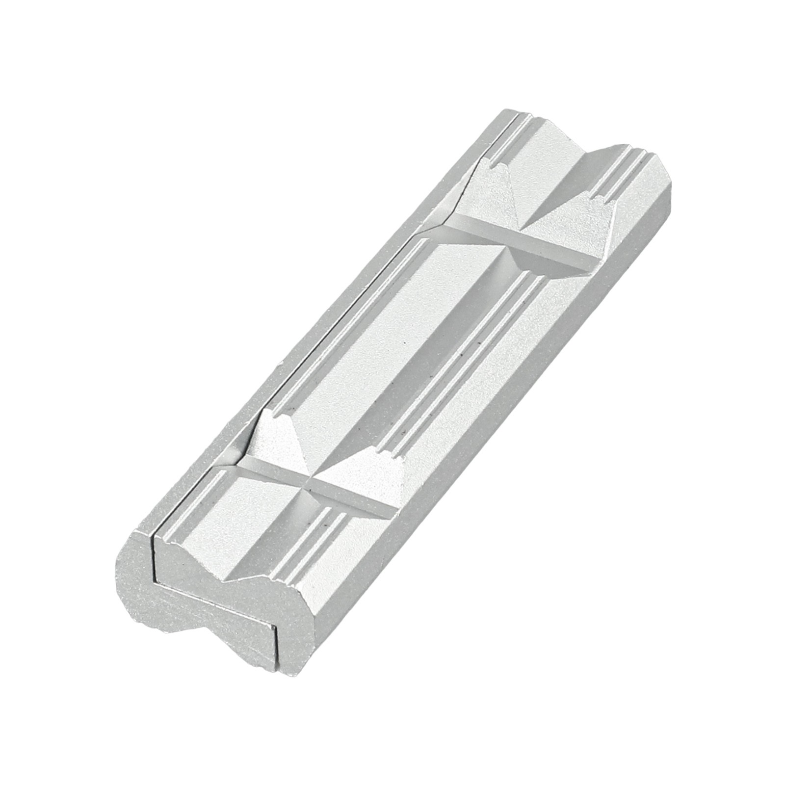 Mandíbula de aluminio mecanizada con precisión tipo V para fresado CNC tornillo de acero - Imagen 38 de 56